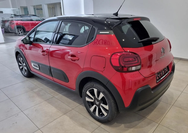 Citroen C3 cena 81506 przebieg: 2, rok produkcji 2024 z Knurów małe 56